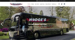 Desktop Screenshot of hodges-coaches.co.uk