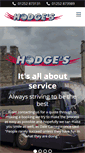 Mobile Screenshot of hodges-coaches.co.uk